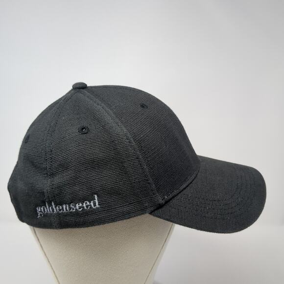 Golden Seed Snapback Cap Black One Size Adjustable Embroidered The Uplifters - Picture 5 of 9